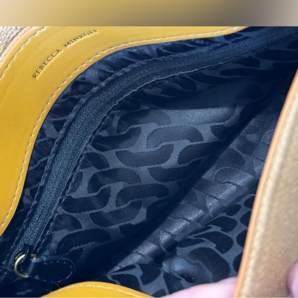 Rebecca Minkoff Edie Crossbody with Celestial Studs Moon Stars Chain Strap - Picture 3 of 4